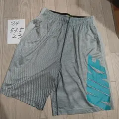 NIKE ナイキ DRI-FIT ボーダー柄 ショートパンツ ハーフパンツ