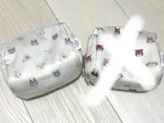 ジェラートピケ×あつ森 ポーチ(ブルーのみ)