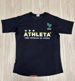 ATHLETA 黒シャツ カフェ・ド・ブラジル　キッズ