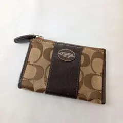 COACH コーチ 小銭入れ コインケース ブラウン レディースブランド