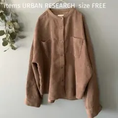 items URBAN RESEARCH 柔らかコーデュロイ長袖シャツ ゆったり