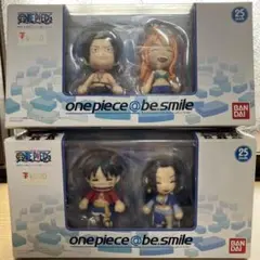 ワンピース @be.smile フィギュア 4体セット 25インチ