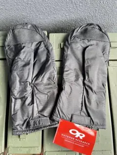 米軍放出使用品 OR ミトン用ライナー グローブ 手袋 Mサイズ②