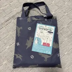 （新品未使用）恐竜柄 ランドレインコート 120cm