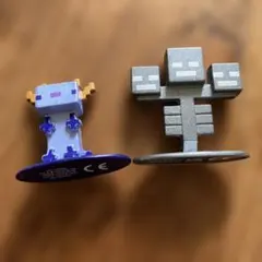 マイクラ　マインクラフト　メタルフィグ　2個セット ウィザー ウーパールーパー