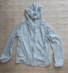 UNIQLO AIRism キッズ パーカー 140 水色