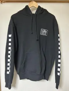 Vans ブラック パーカー フラッグ柄