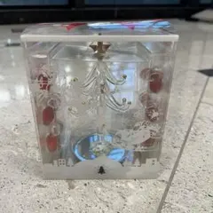 未使用　函館クリスマスファクトリー　クリスマス　インテリア　ガラス製