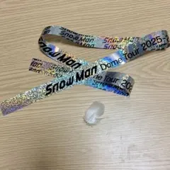 銀テープ1本&落下物(羽)1枚セット Snow Man ON