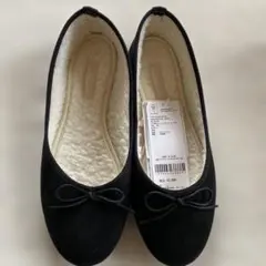 ブラックバレエシューズ Lサイズ