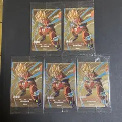 ドラゴンボール スーパーダイバーズ 5枚セット ☆新品未使用 未開封