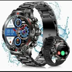 スマートウォッチ Bluetooth 防塵防汗 大容量バッテリー 各種機能