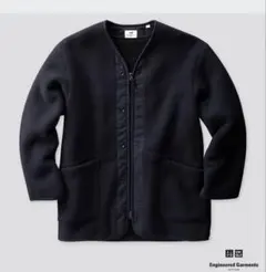 ◎Engineered Garments ユニクロノーカラーフリースジャケットM
