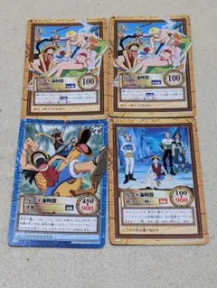 ワンピース　ハイパーバトル　ルフィ海賊団　バカンス　逆襲　退けない戦い　計4枚