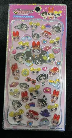 プチドロップステッカー パワーパフガールズ シール 正規品