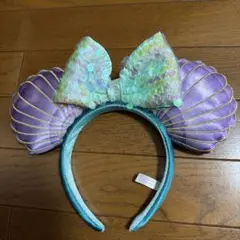 アリエル　リトルマーメイド　貝殻モチーフ カチューシャ