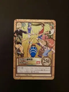 ONE PIECE カードダス ルフィ ゴムゴムの鞭 - メルカリ
