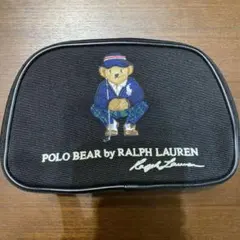 ラルフローレン　ポロゴルフ　ポロベアポーチ　黒　新品未使用　美品　希少