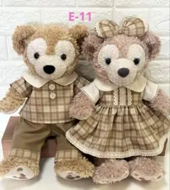 E-11 ダッフィー シェリーメイ ハンドメイドコスチューム
