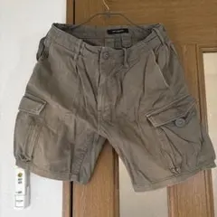 メンズ　ショートパンツ　短パン　カーキ　M ナノユニバースのサムネイル