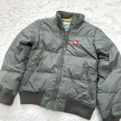 大きいサイズ✨XL アバクロンビー&フィッチ ダウンジャケット メンズ グレー
