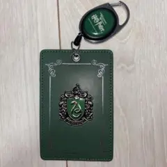 USJハリーポッター／harry potter スリザリン パスケース 定期入れ