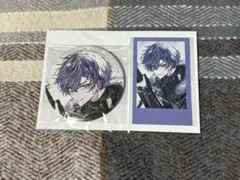 【にじさんじ】小柳ロウ 誕生日グッズ2025 箔押し缶バッジ&チェキ風カード