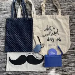 【最終11/24まで】KALDI他　エコバッグおまとめ５点