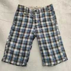 GapKids　140cm　チェック　短パン　ショートパンツ