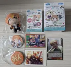 COLORFUL STAGE 東雲彰人 ぷちぬいマスコット 缶バッジ カード