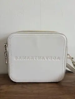 SAMANTHAVEGA ホワイト ショルダーバッグのサムネイル