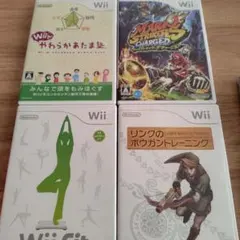 Wiiソフト4本セット