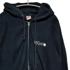 United Athle プリントジップパーカー スウェット L 黒