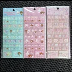 サンリオ シュガーバニーズ メロクロ　タイルシール ステッカー 3枚セット　2