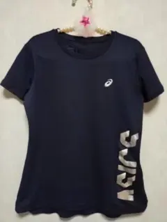 asics アシックス 半袖 Tシャツ ブラック Mサイズのサムネイル