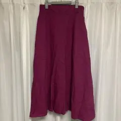 niko and ... パープルフレアスカート