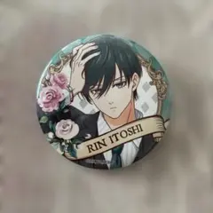 ブルーロック玉座ヴィンテージ 缶バッジ 糸師凛