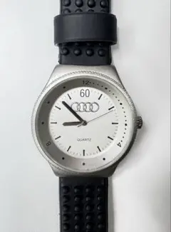 Audi アウディ ロゴ 腕時計 クォーツ 不動 ジャンク