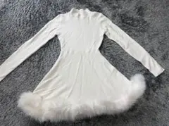 ニットワンピース ミニワンピース