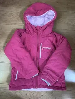 mont-bell 中綿コート ピンク 110