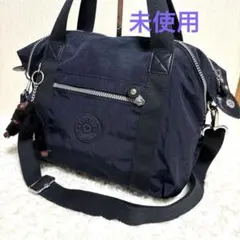 ❤️未使用❤️Kipling 2way ショルダーバック ハンドバッグ ネイビー❤️