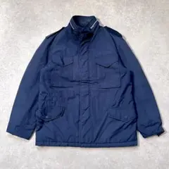 【美品】M-65 中綿ミリタリージャケット ネイビー