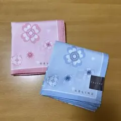 CELINE ハンカチ　ラインストーン　【未使用】