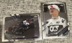 2021 topps F1 chrome 角田裕毅 RCカードセット