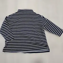 KBF アーバンリサーチ ボーダーボトルネックカットソー ポンチ ワンサイズ