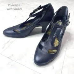 美品✨Vivienne Westwood黒　パンプス　Tストラップ　35 1/2のサムネイル