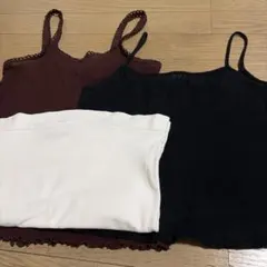 PENNYBLACK.WACOAL.ROSEBUDキャミ３点のサムネイル