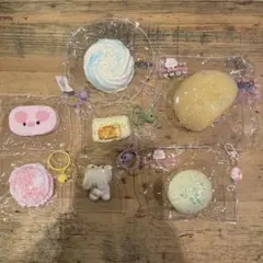 soft dream ミニスクイーズ 5点、大福他