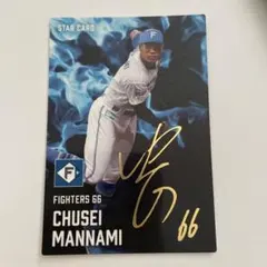 カルビー プロ野球チップス 万波中正 スターカード