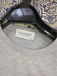 JOHN SMEDLEY ジョンスメドレー バイカラー ニット M